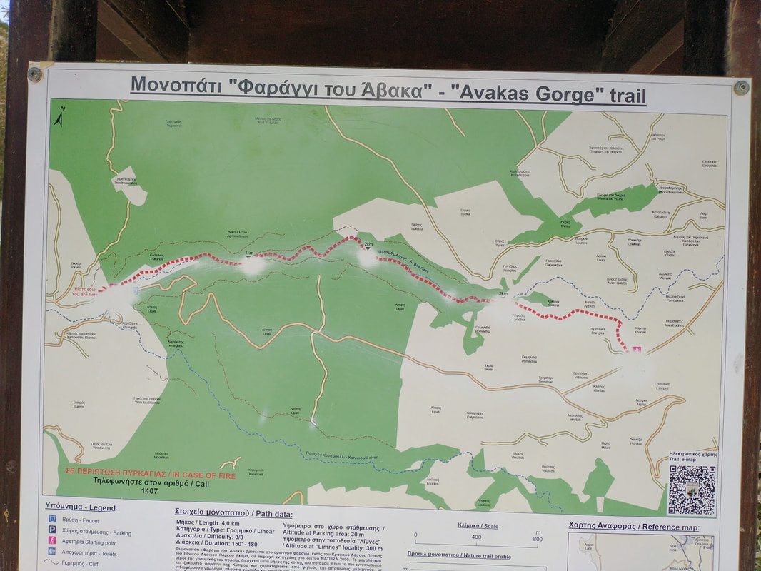 Avakas Gorge Hiking Route